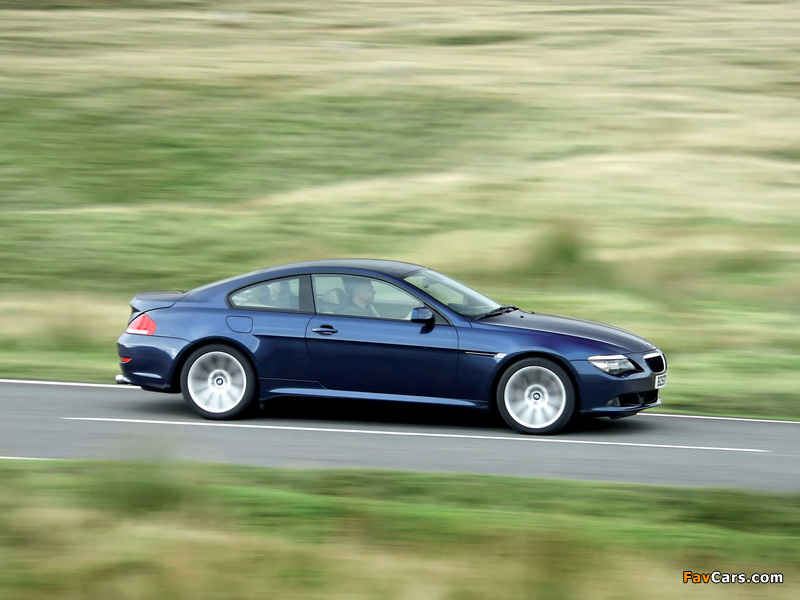 BMW 635d Coupe UK-spec (E63) 2008–11 pictures (800 x 600)