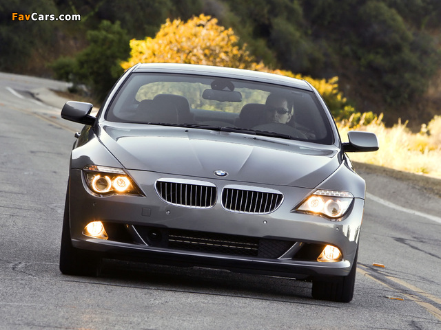 BMW 650i Coupe US-spec (E63) 2008–11 pictures (640 x 480)