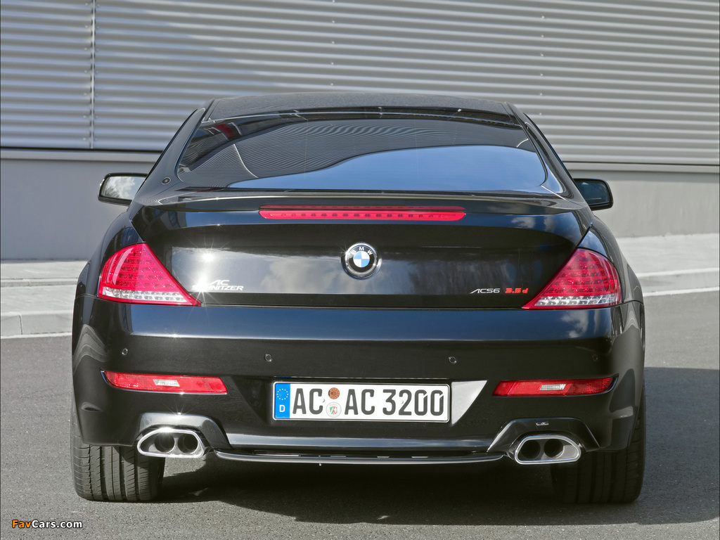 AC Schnitzer ACS6 3.5d (E63) 2008–11 wallpapers (1024 x 768)