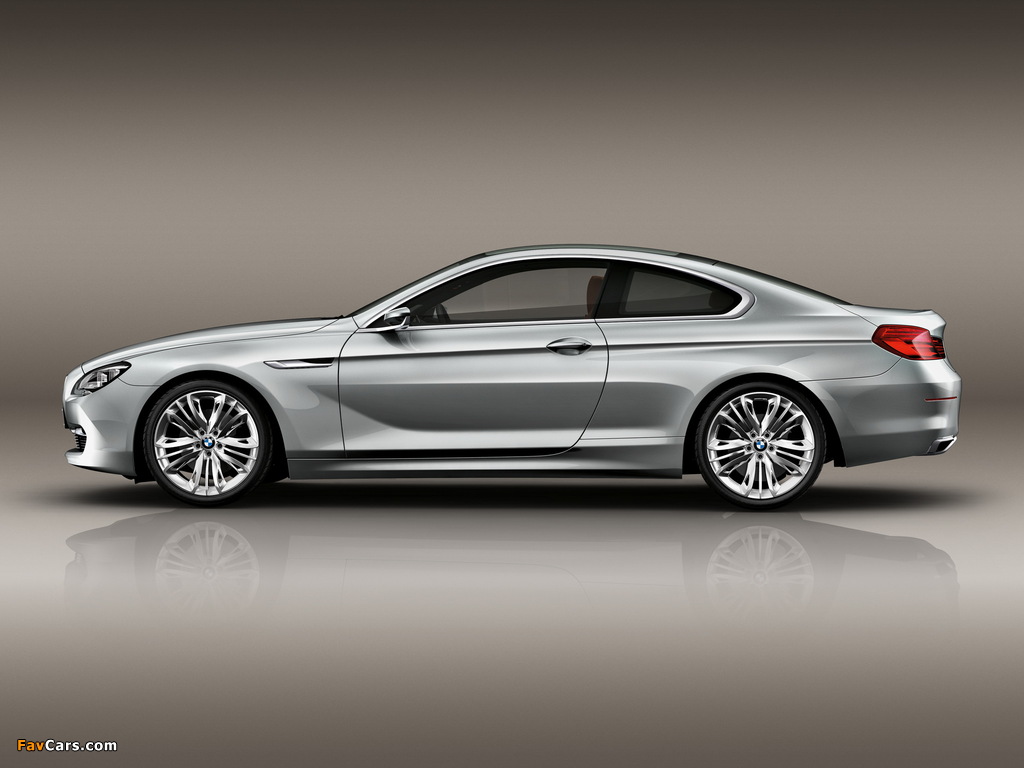 BMW 6 Series Coupe Concept (F12) 2010 photos (1024 x 768)