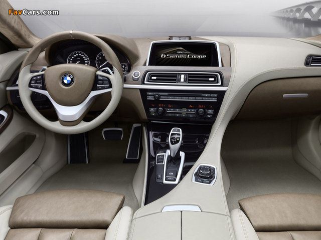 BMW 6 Series Coupe Concept (F12) 2010 wallpapers (640 x 480)