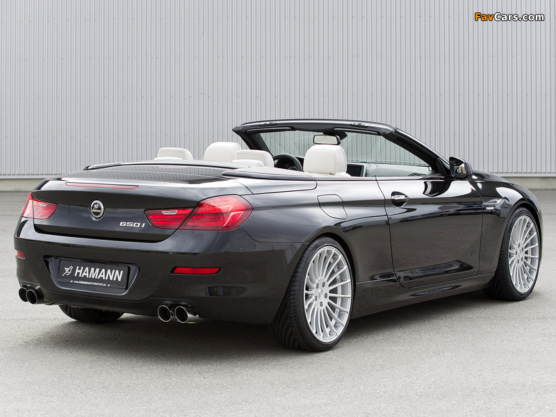 Hamann BMW 6 Series Cabrio (F12) 2011 images (800 x 600)