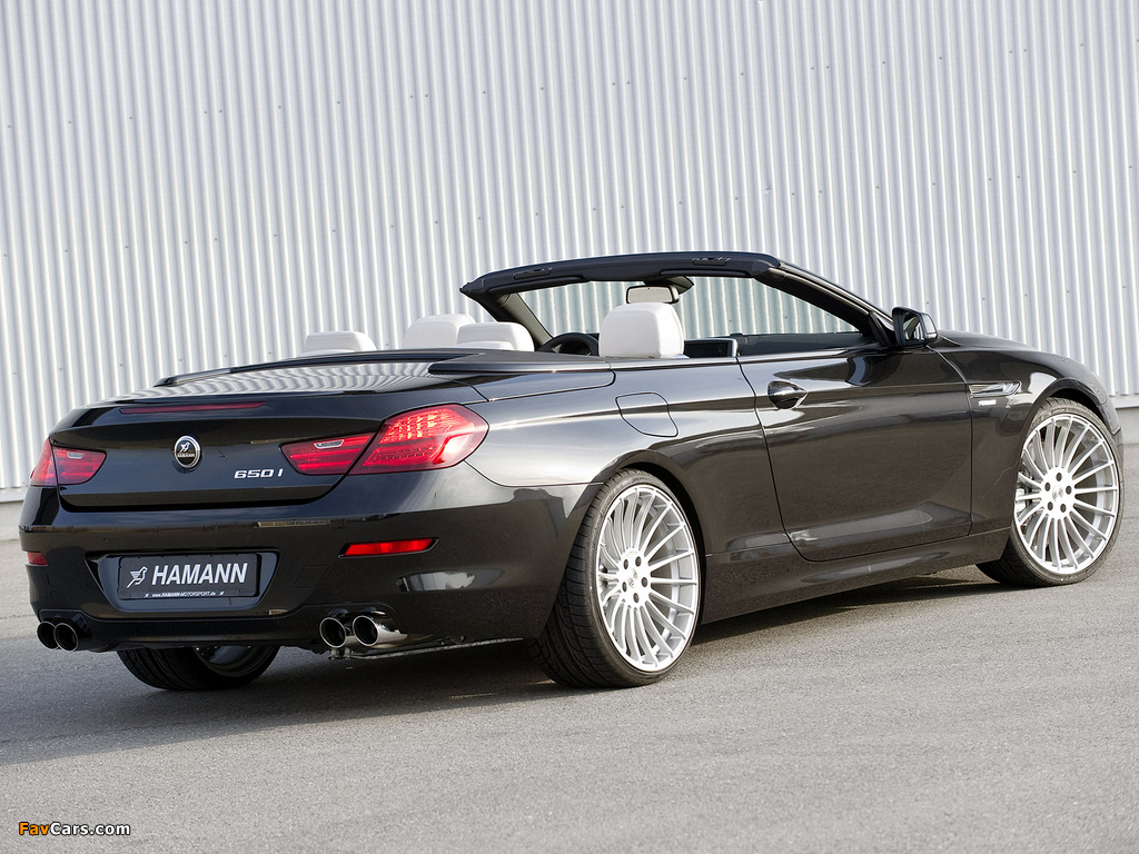 Hamann BMW 6 Series Cabrio (F12) 2011 images (1024 x 768)