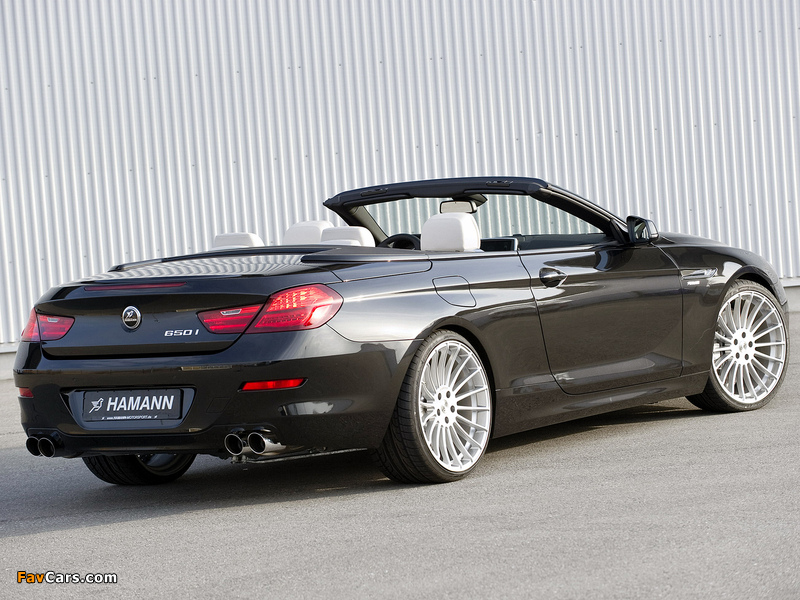 Hamann BMW 6 Series Cabrio (F12) 2011 images (800 x 600)