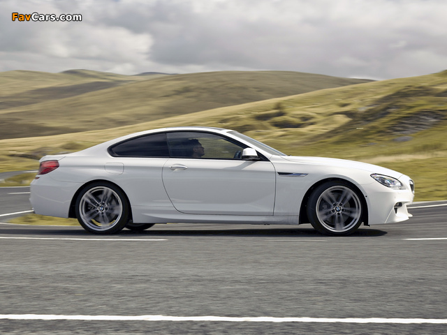 BMW 640d Coupe M Sport Package UK-spec (F12) 2011 images (640 x 480)