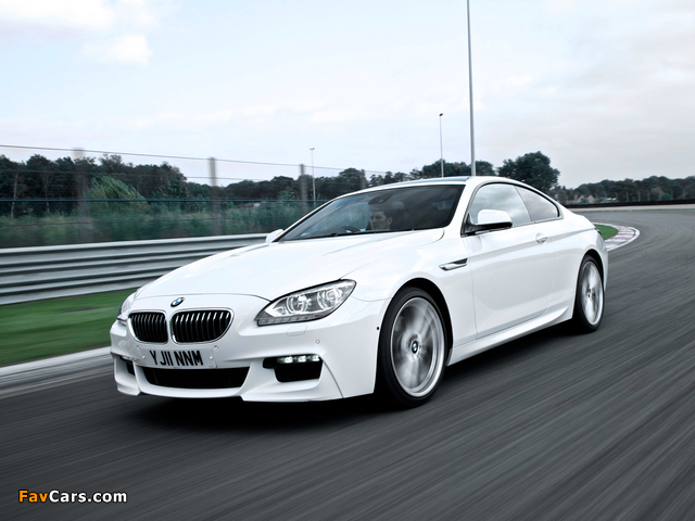 BMW 640d Coupe M Sport Package UK-spec (F12) 2011 images (640 x 480)