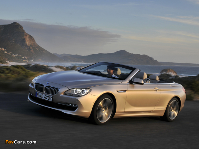 BMW 650i Cabrio ZA-spec (F12) 2011 images (640 x 480)