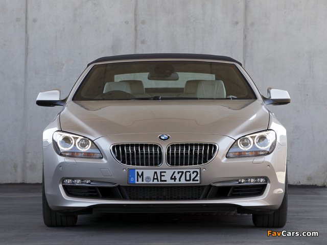BMW 650i Cabrio ZA-spec (F12) 2011 images (640 x 480)