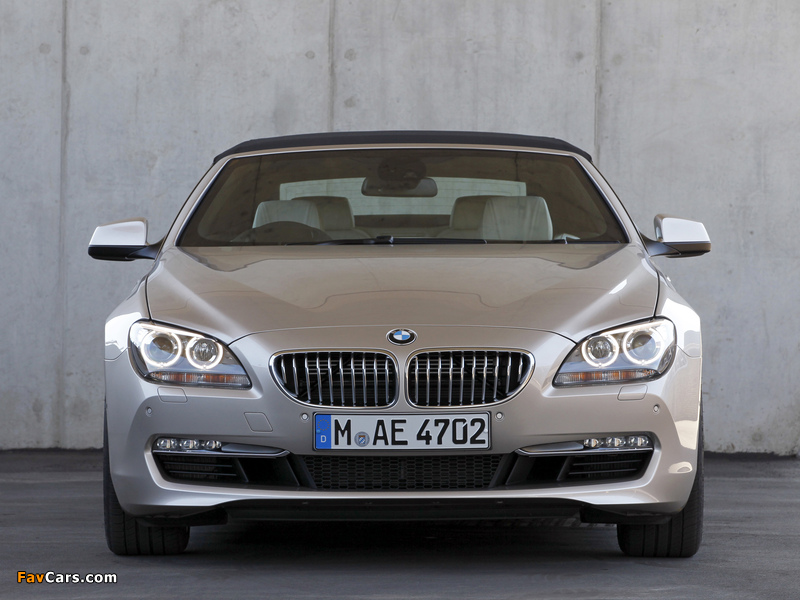 BMW 650i Cabrio ZA-spec (F12) 2011 images (800 x 600)