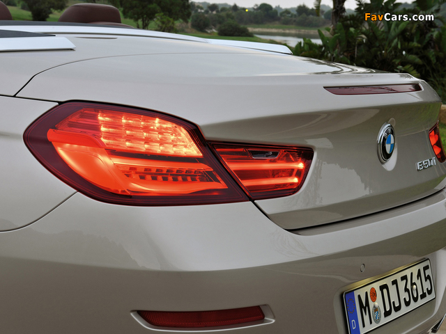 BMW 650i Cabrio (F12) 2011–15 images (640 x 480)