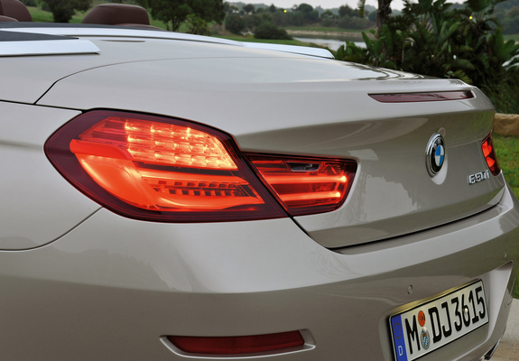 BMW 650i Cabrio (F12) 2011–15 images
