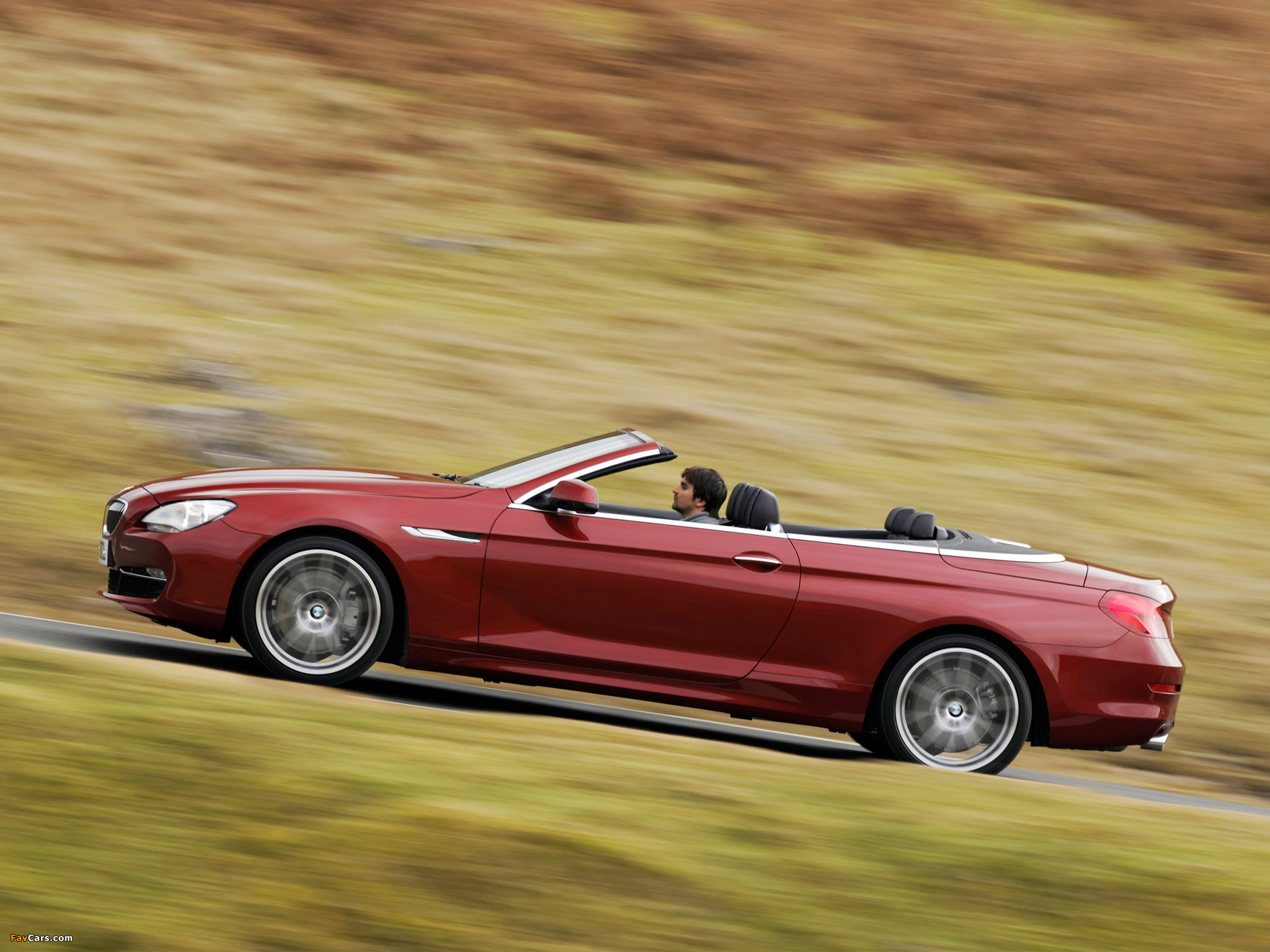 BMW 640i Cabrio UK-spec (F12) 2011 images (2048 x 1536)