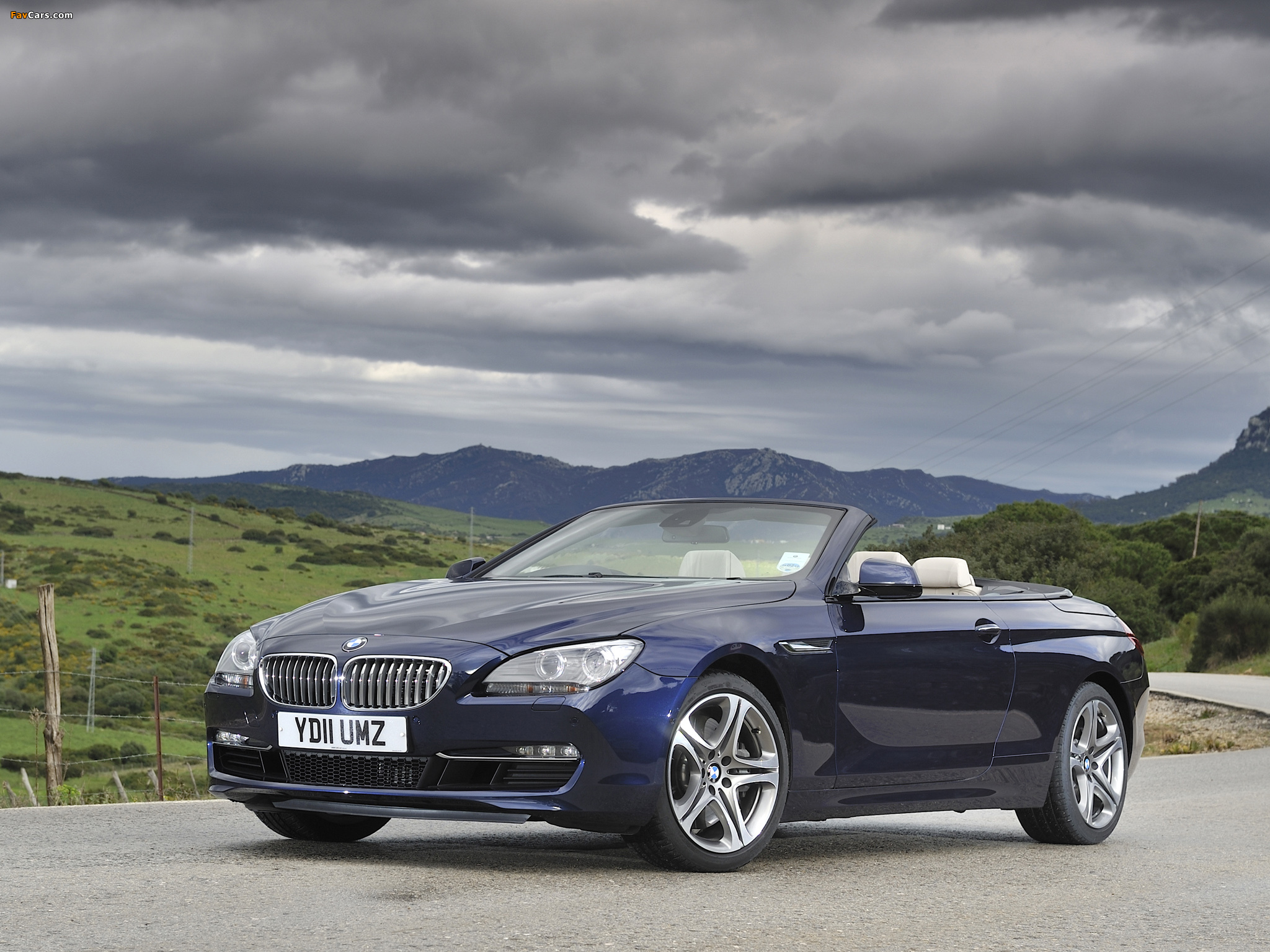 BMW 650i Cabrio UK-spec (F12) 2011 images (2048 x 1536)