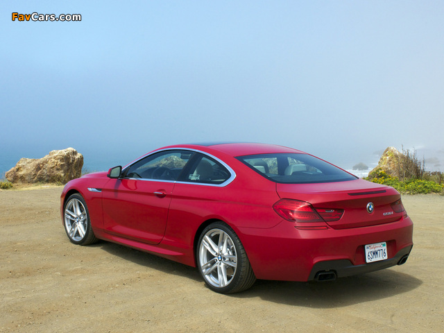 BMW 650i Coupe M Sport Package US-spec (F13) 2011 photos (640 x 480)