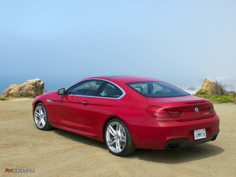 BMW 650i Coupe M Sport Package US-spec (F13) 2011 photos (800 x 600)
