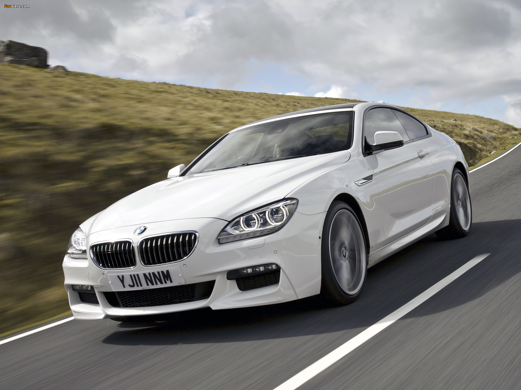 BMW 640d Coupe M Sport Package UK-spec (F12) 2011 photos (2048 x 1536)