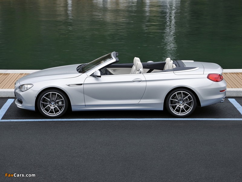 BMW 650i Cabrio (F12) 2011 photos (800 x 600)