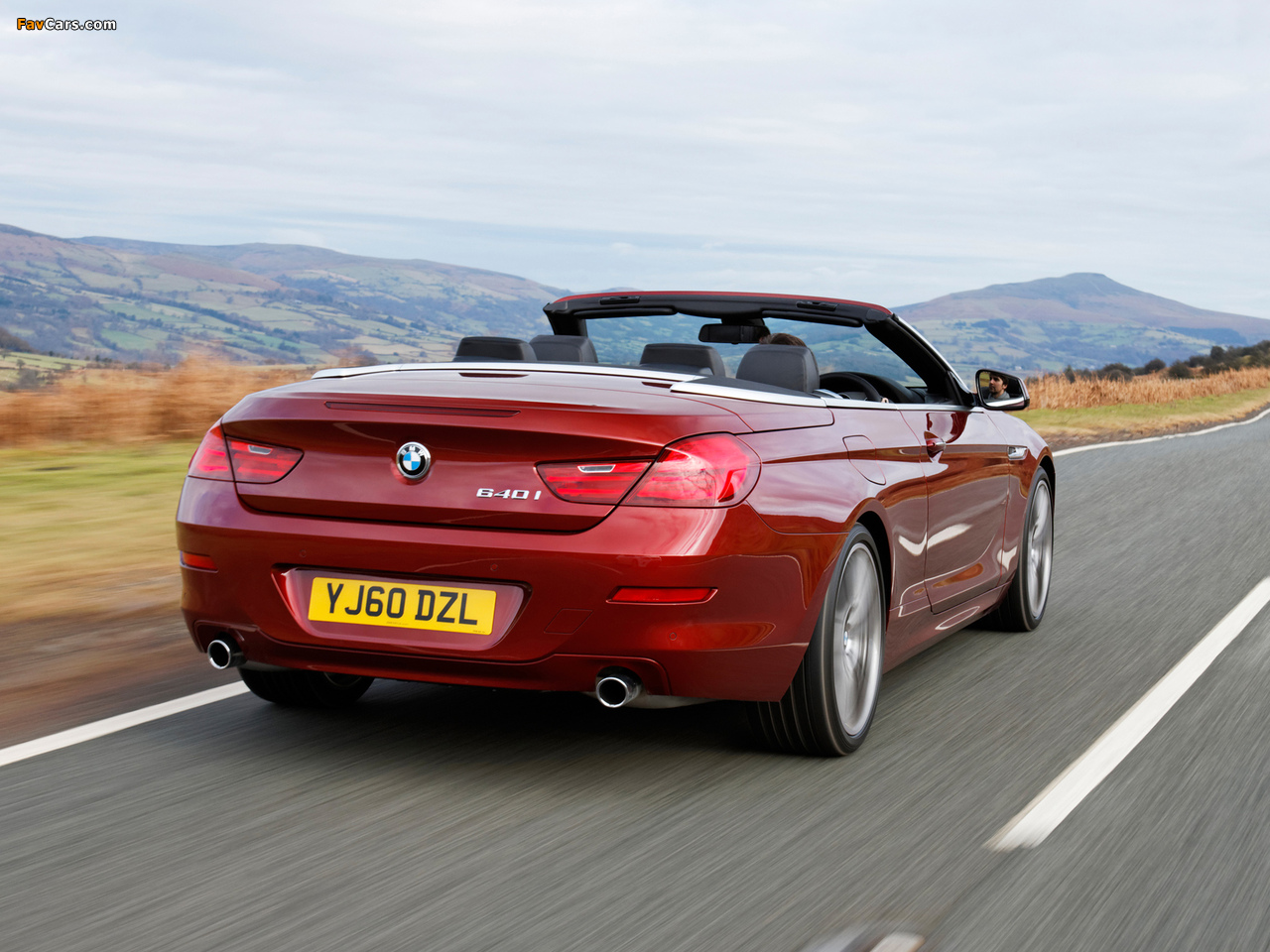 BMW 640i Cabrio UK-spec (F12) 2011 photos (1280 x 960)