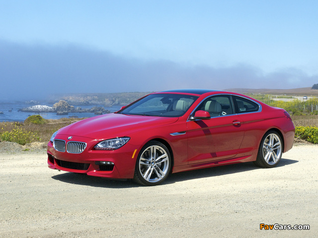 BMW 650i Coupe M Sport Package US-spec (F13) 2011 photos (640 x 480)