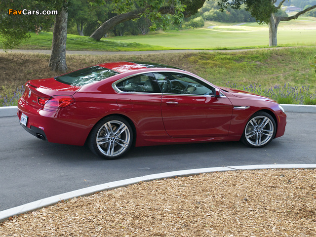 BMW 650i Coupe M Sport Package US-spec (F13) 2011 photos (640 x 480)