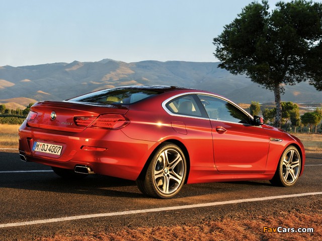 BMW 650i Coupe (F12) 2011 photos (640 x 480)