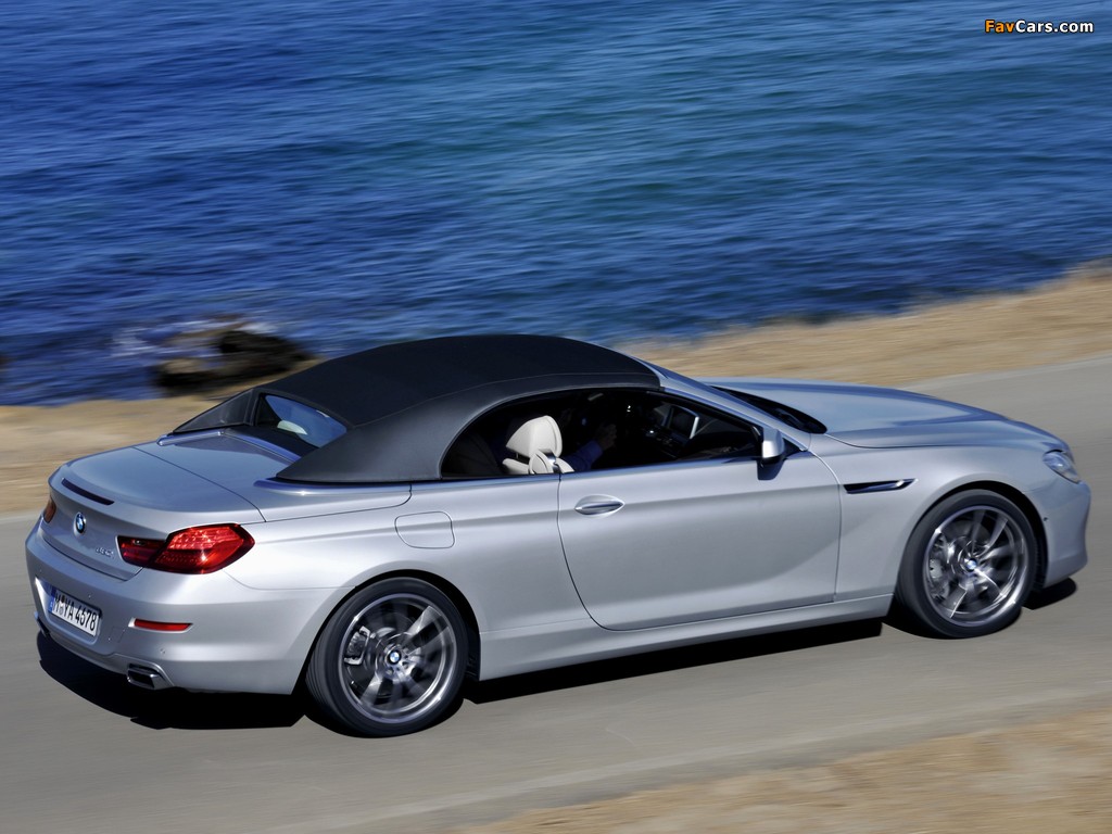 BMW 650i Cabrio (F12) 2011 photos (1024 x 768)