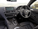 BMW 640d Coupe M Sport Package UK-spec (F12) 2011 photos