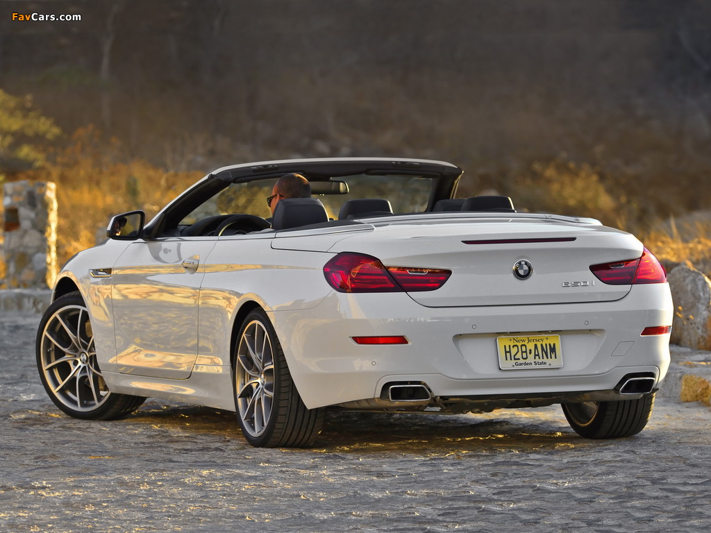 BMW 650i Cabrio US-spec (F12) 2011 photos (1024 x 768)