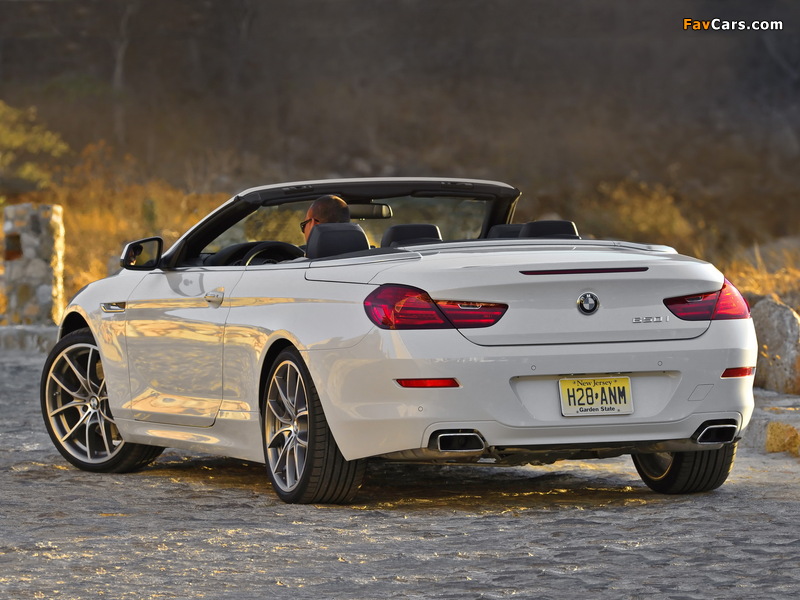 BMW 650i Cabrio US-spec (F12) 2011 photos (800 x 600)