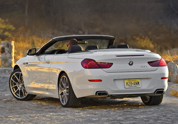 BMW 650i Cabrio US-spec (F12) 2011 photos