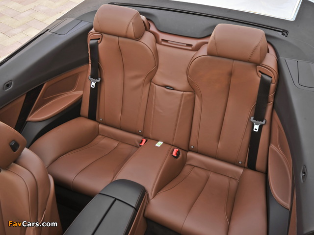 BMW 650i Cabrio US-spec (F12) 2011 pictures (640 x 480)