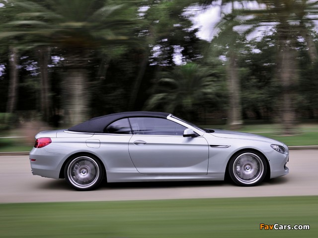 BMW 650i Cabrio (F12) 2011 pictures (640 x 480)