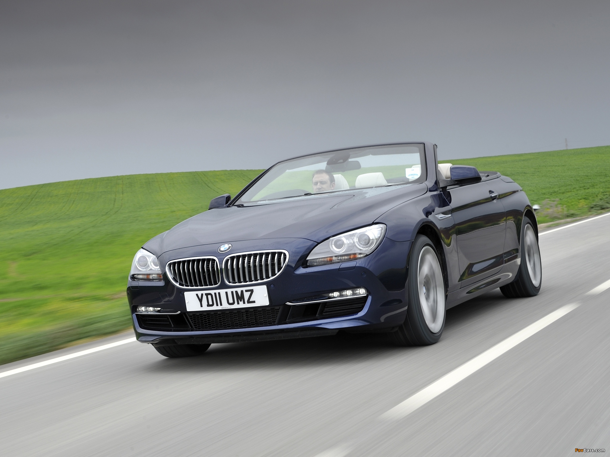 BMW 650i Cabrio UK-spec (F12) 2011 pictures (2048 x 1536)