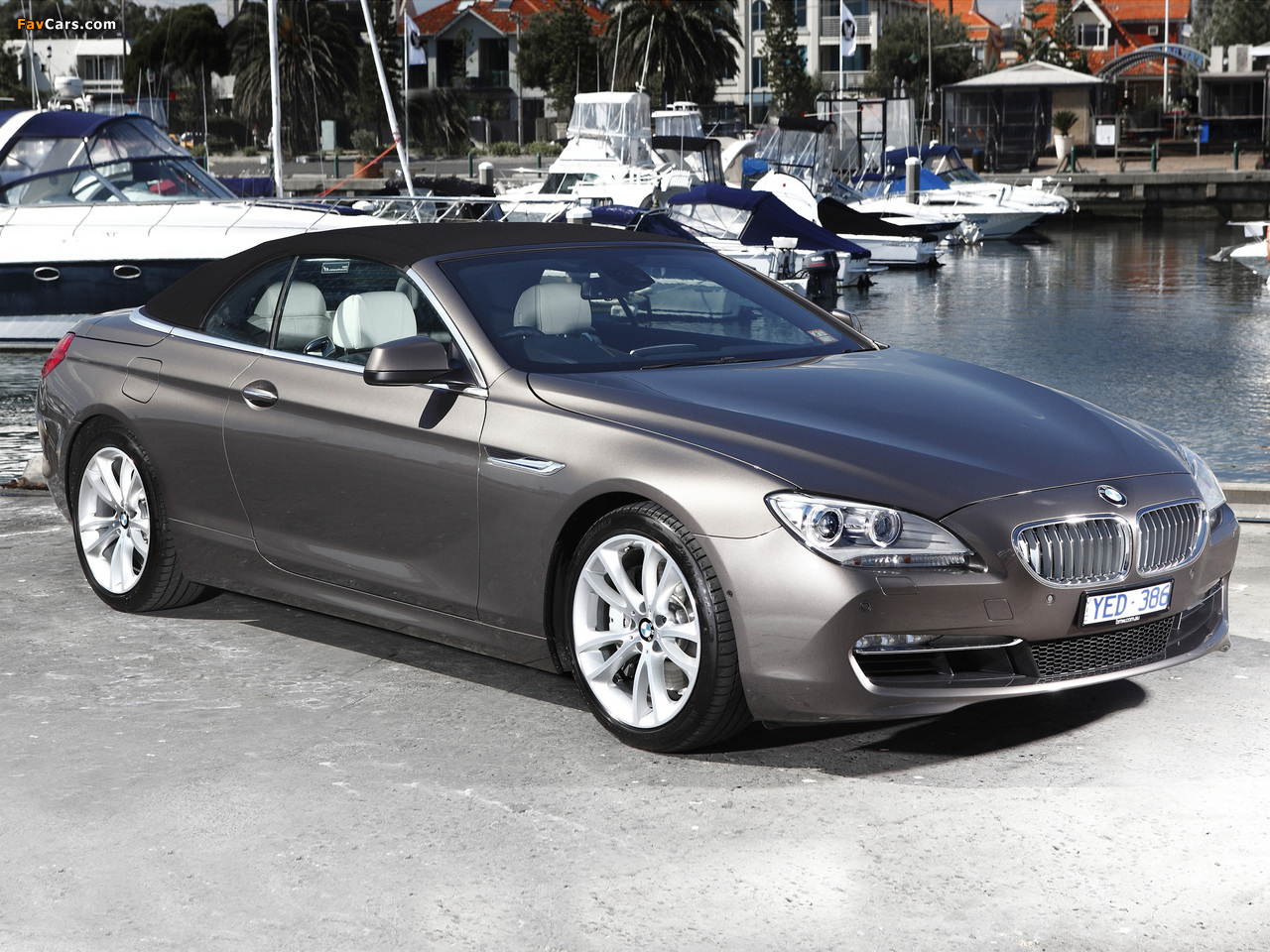 BMW 650i Cabrio AU-spec (F12) 2011 wallpapers (1280 x 960)