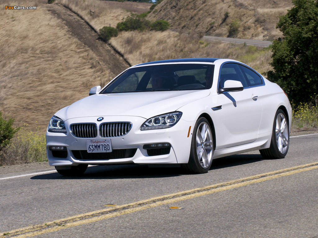 BMW 650i Coupe M Sport Package US-spec (F13) 2011 wallpapers (1024 x 768)