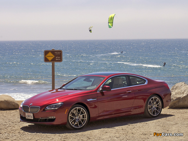 BMW 650i Coupe US-spec (F13) 2011 wallpapers (640 x 480)