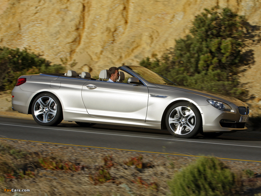 BMW 650i Cabrio ZA-spec (F12) 2011 wallpapers (1024 x 768)