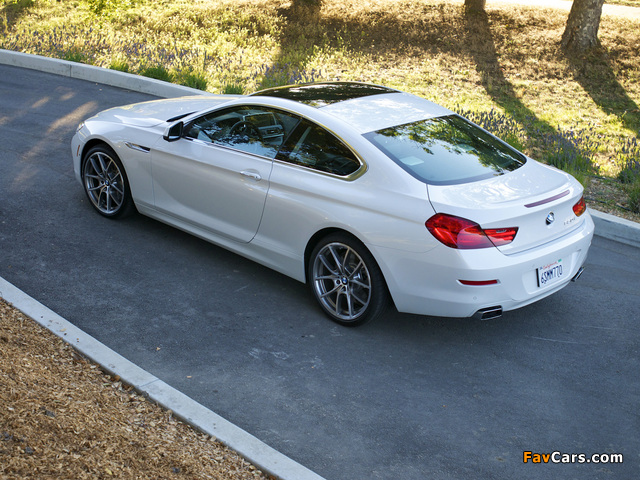 BMW 650i Coupe US-spec (F13) 2011 wallpapers (640 x 480)