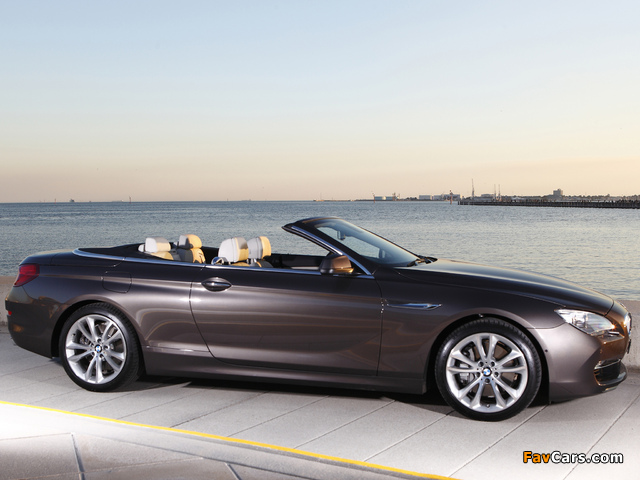 BMW 650i Cabrio AU-spec (F12) 2011 wallpapers (640 x 480)