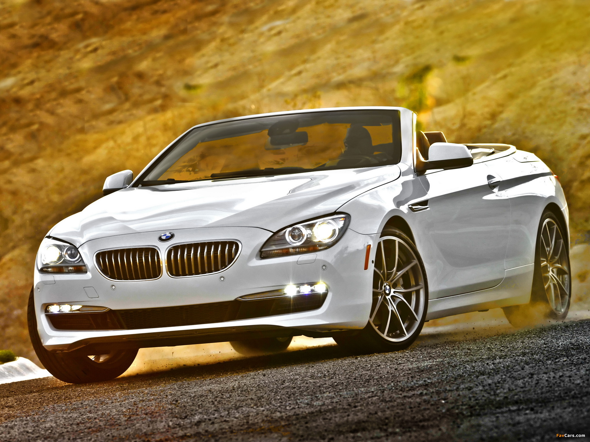 BMW 650i Cabrio US-spec (F12) 2011 wallpapers (2048 x 1536)