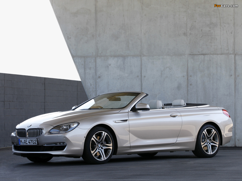 BMW 650i Cabrio ZA-spec (F12) 2011 wallpapers (1024 x 768)