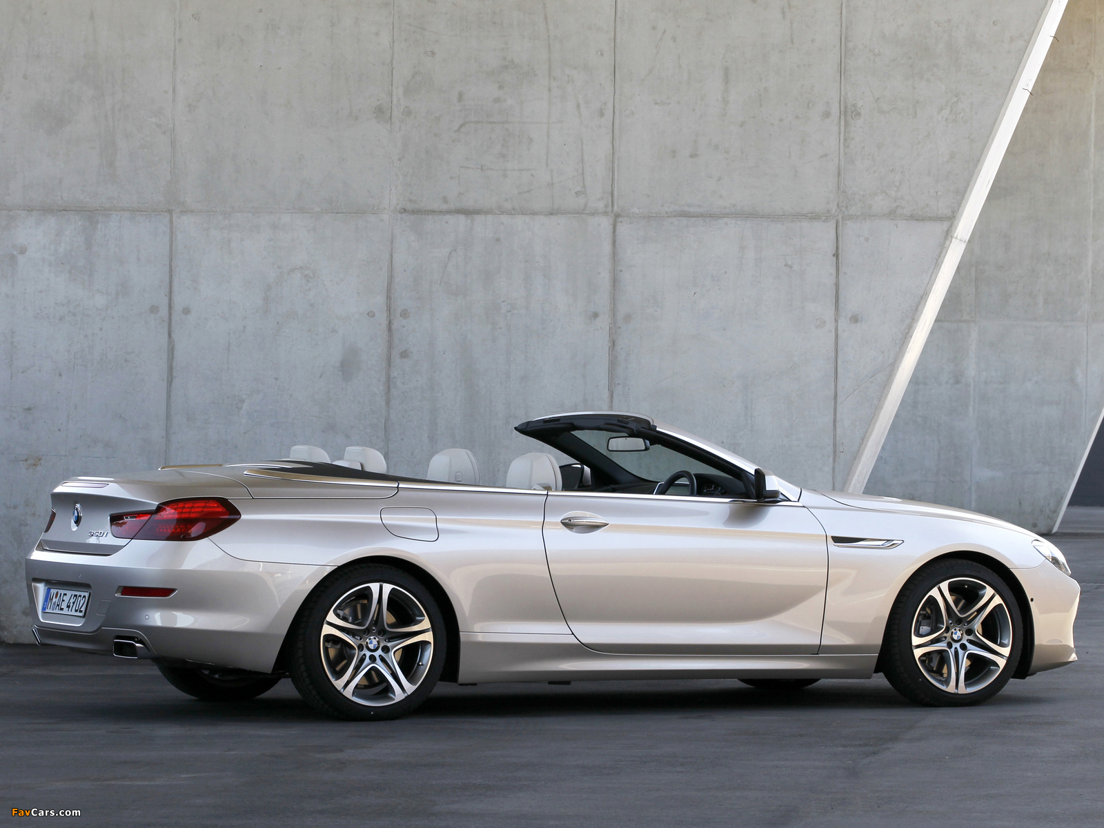 BMW 650i Cabrio ZA-spec (F12) 2011 wallpapers (1600 x 1200)