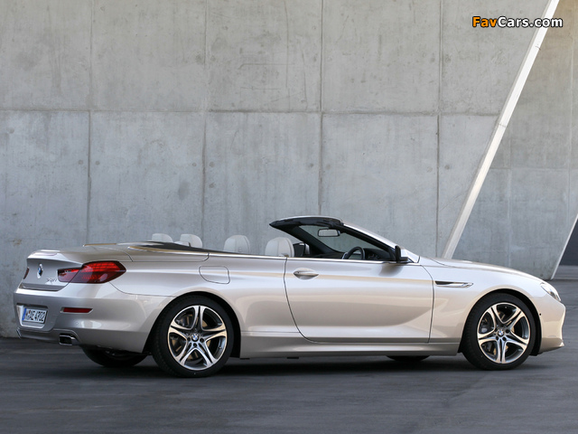 BMW 650i Cabrio ZA-spec (F12) 2011 wallpapers (640 x 480)