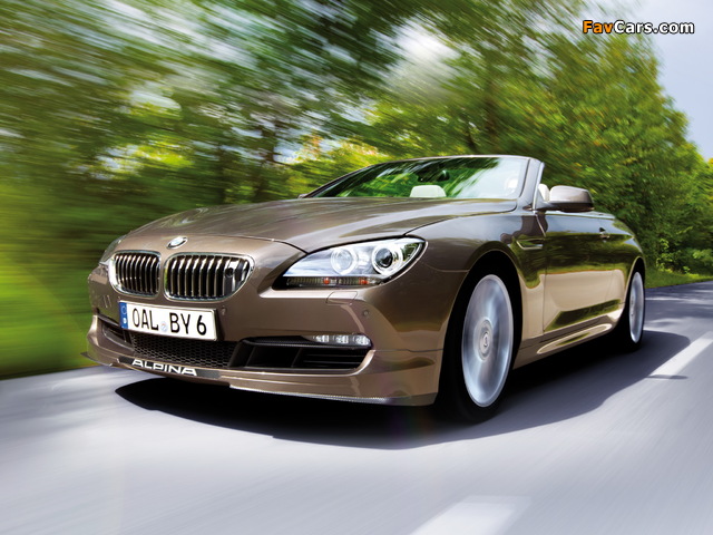 Alpina B6 Bi-Turbo Cabrio (F12) 2011 wallpapers (640 x 480)