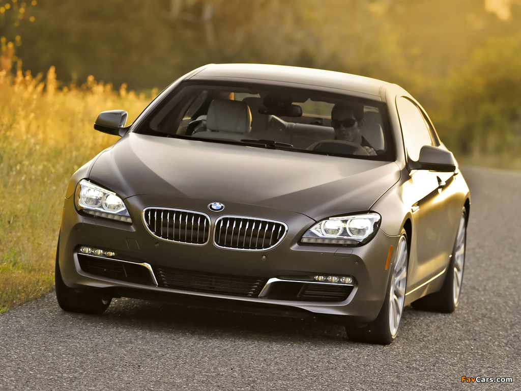 BMW 640i Gran Coupe US-spec (F06) 2012 images (1024 x 768)
