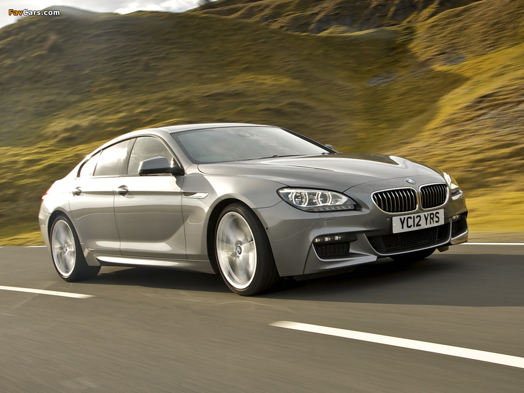 BMW 640d Gran Coupe M Sport Package UK-spec (F06) 2012 images (1024 x 768)