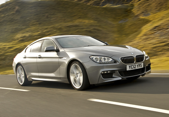 BMW 640d Gran Coupe M Sport Package UK-spec (F06) 2012 images