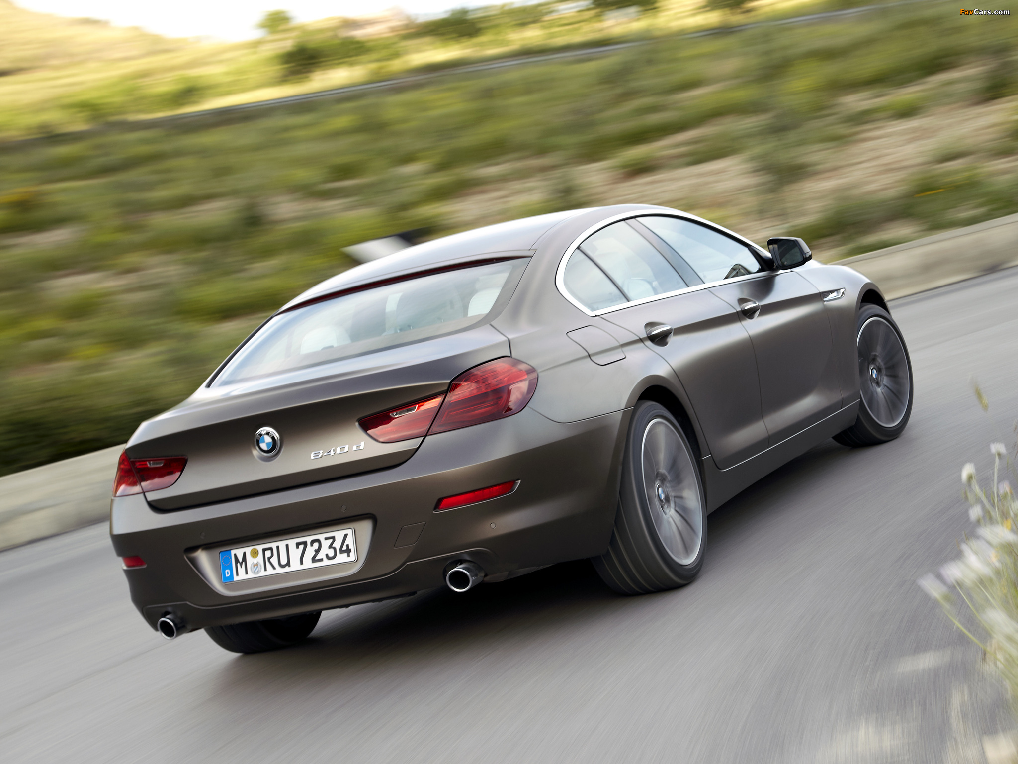 BMW 640d Gran Coupe (F06) 2012 images (2048 x 1536)