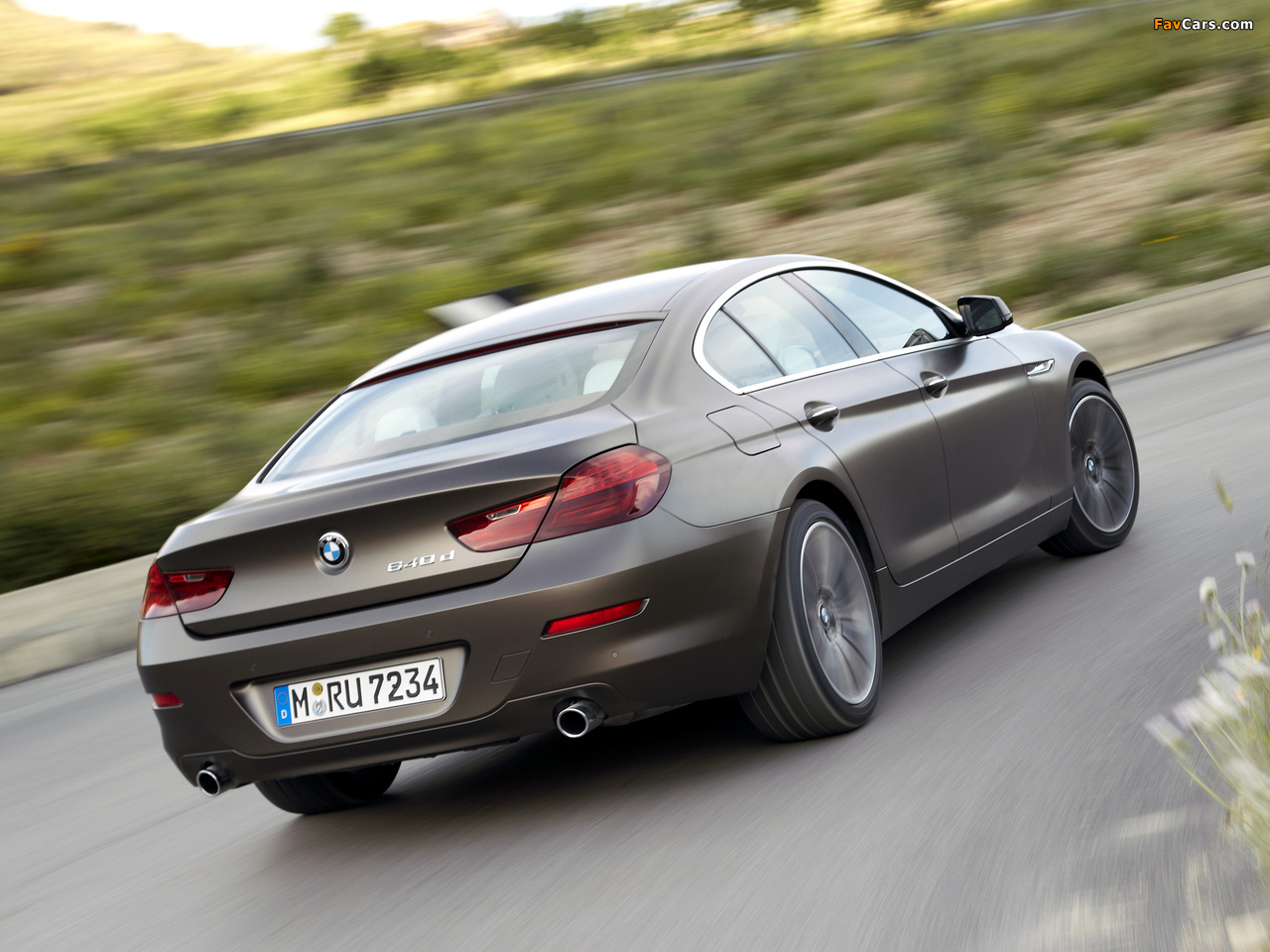 BMW 640d Gran Coupe (F06) 2012 images (1280 x 960)