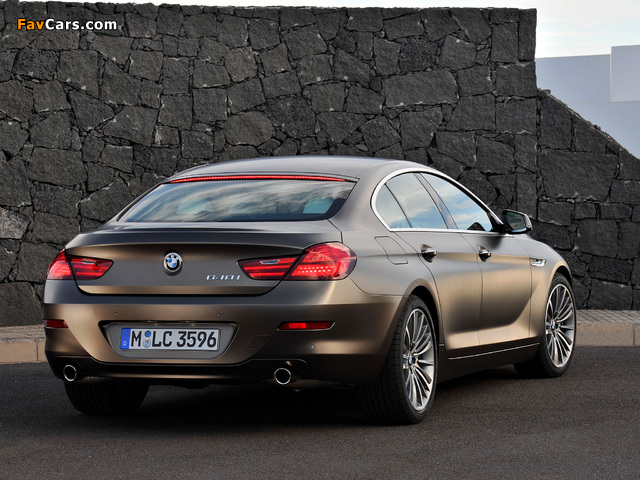 BMW 640i Gran Coupe (F06) 2012 images (640 x 480)